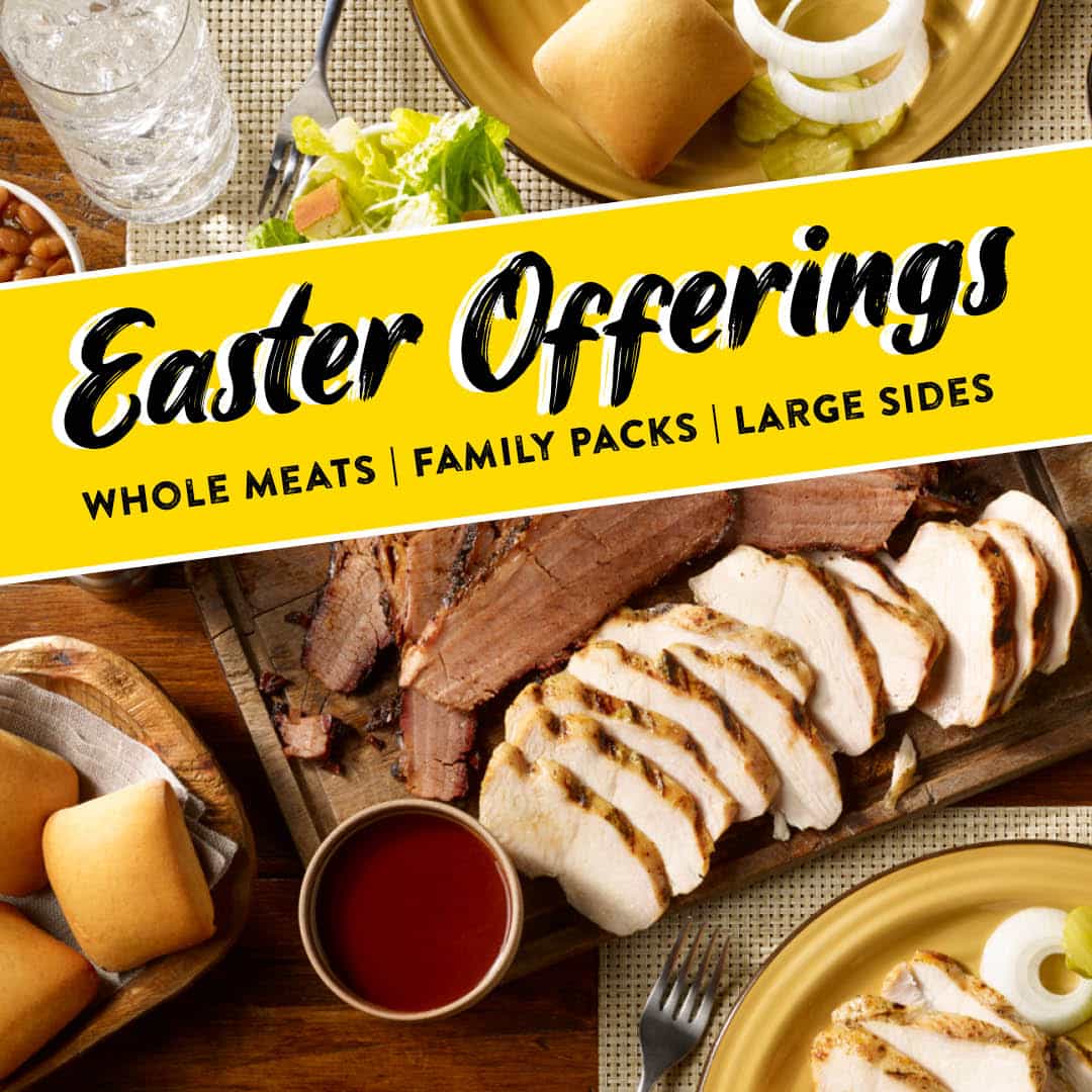 Dickey’s Barbecue Pit Celebrates Easter with Free Delivery and Family-Sized Meals