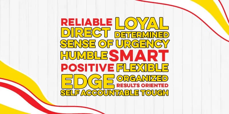 Dickey's core values illustration