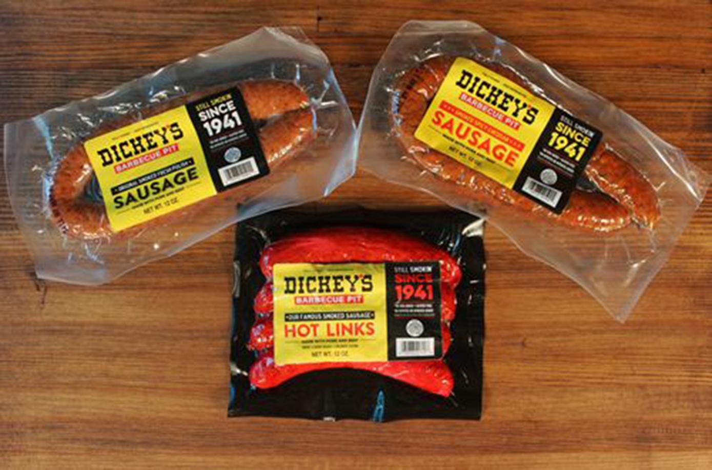 Dickey’s Barbecue Pit Now Sells Signature Sausages in Select Texas Kroger Stores