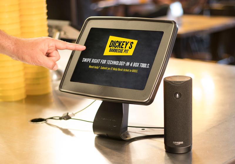 Dickey’s Barbecue Pit Incorporates “Hey Alexa” to Enable Key Business Functions