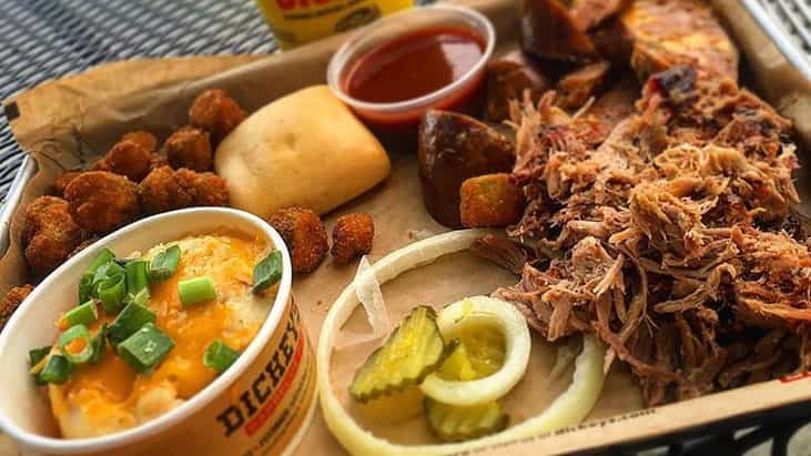 Restaurant Business: DICKEY'S LATEST: MORE THAN TAKEOUT, LESS THAN CATERING